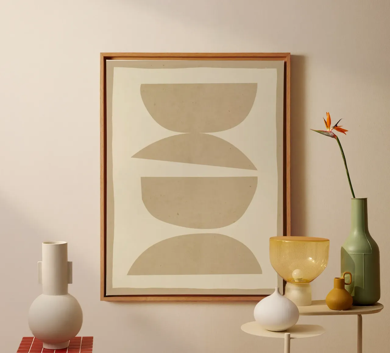 abstract minimal 23-6 canvas by ThingDesign