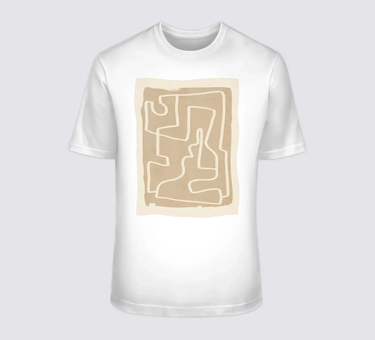 Linea astratta 143 t-shirt da ThingDesign