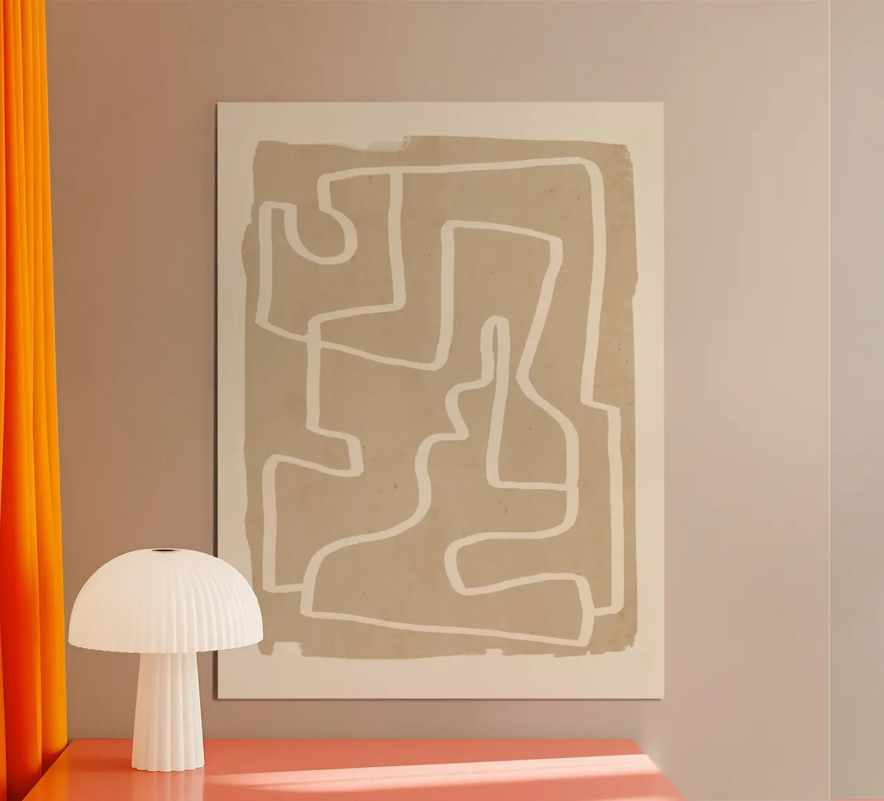 Dessin au trait abstrait 143 hahnemühle de ThingDesign