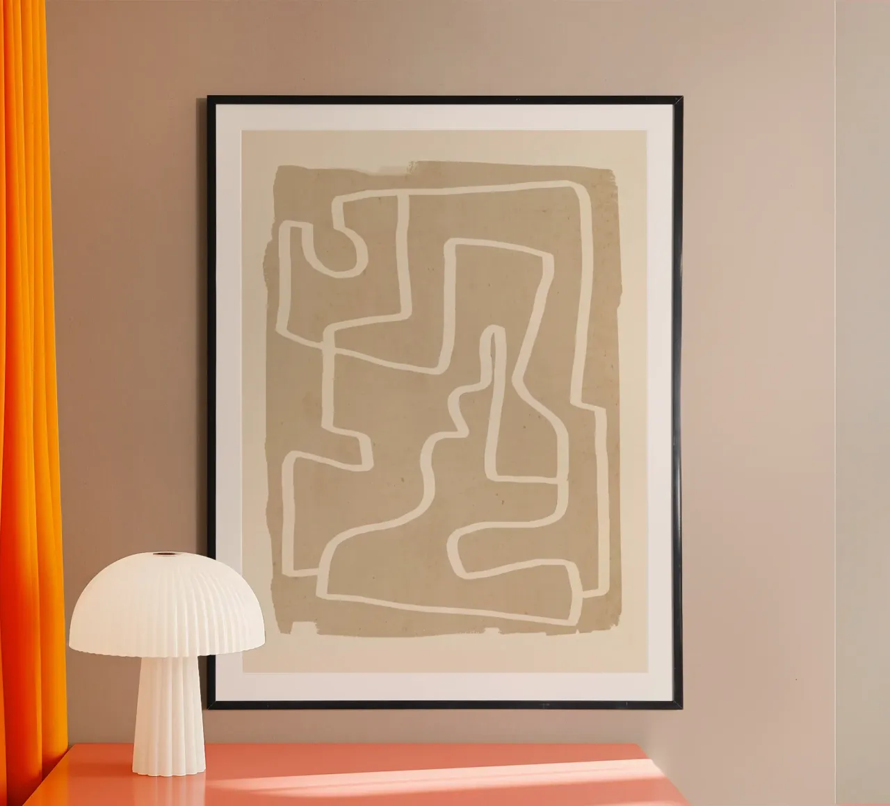 Dessin au trait abstrait 143 hahnemühle de ThingDesign