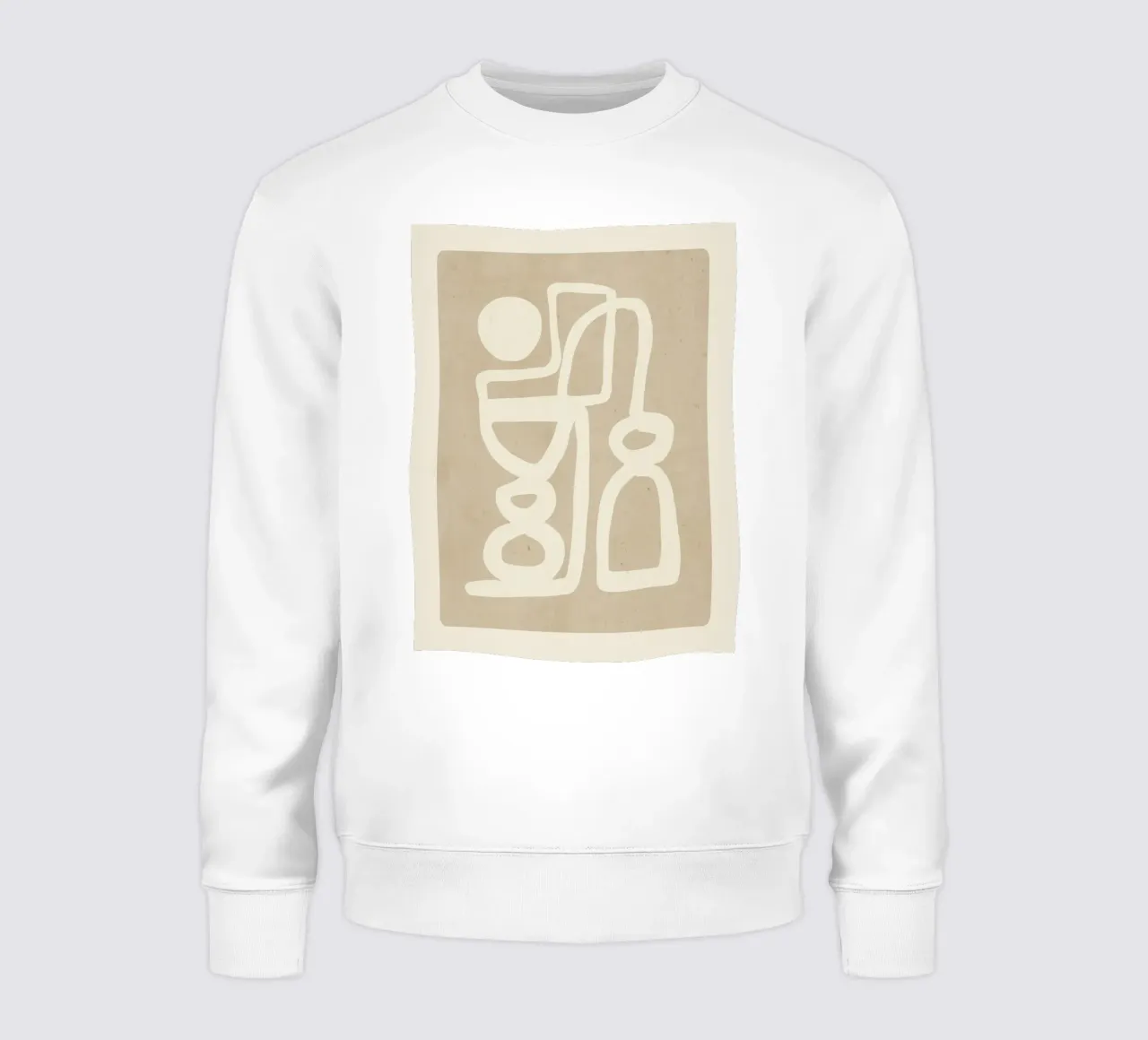 Formas abstractas mínimas 78 sudadera de ThingDesign