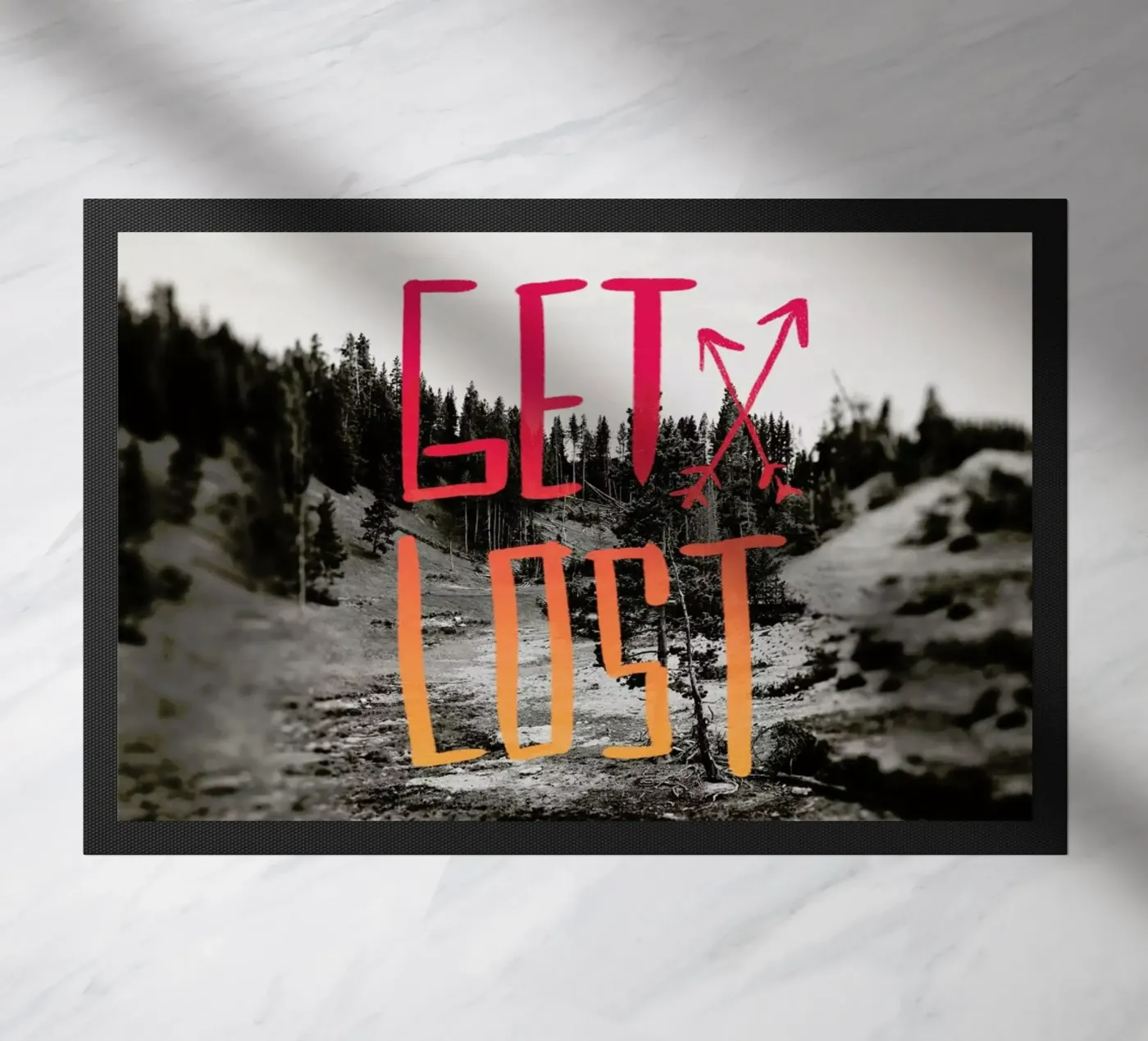 Get Lost - Red zerbino da Leah Flores