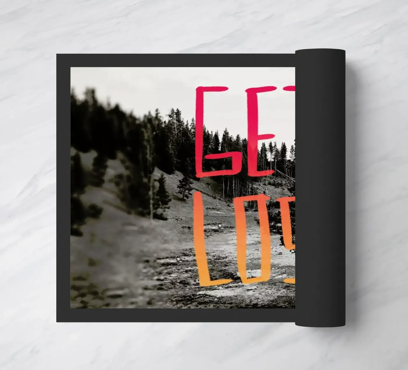 Get Lost - Red zerbino da Leah Flores