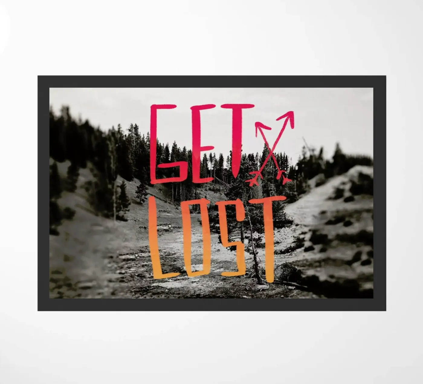 Get Lost - Red zerbino da Leah Flores