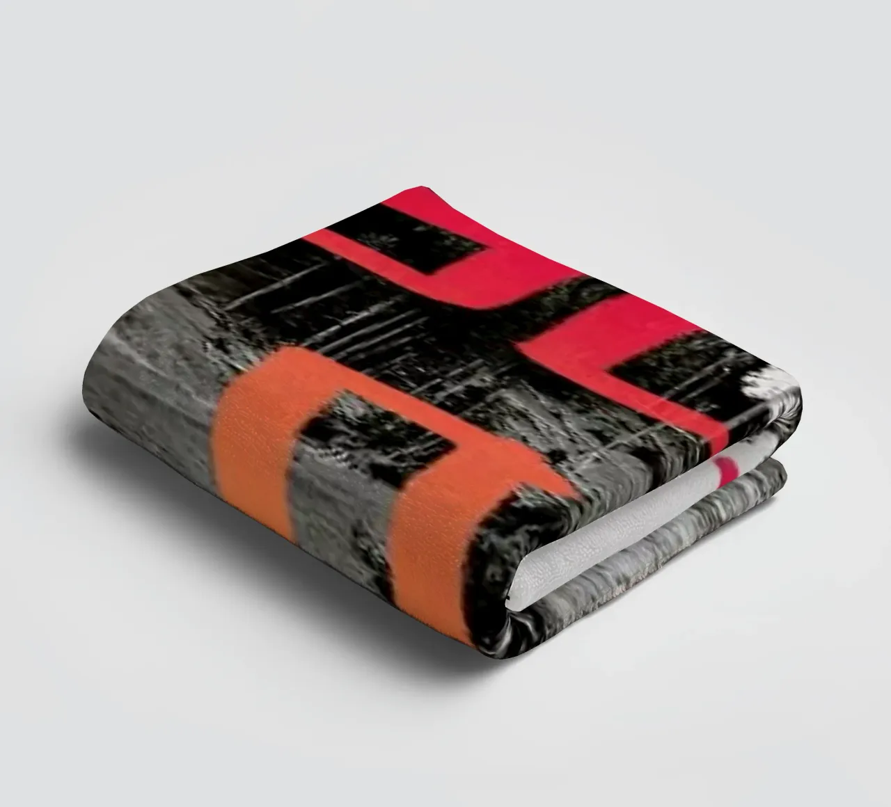 Get Lost - Red asciugamano da bagno da Leah Flores