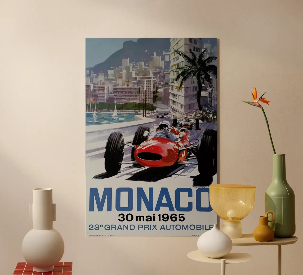 Monaco 1965 plexiglass da Gallery Print and Art Limited