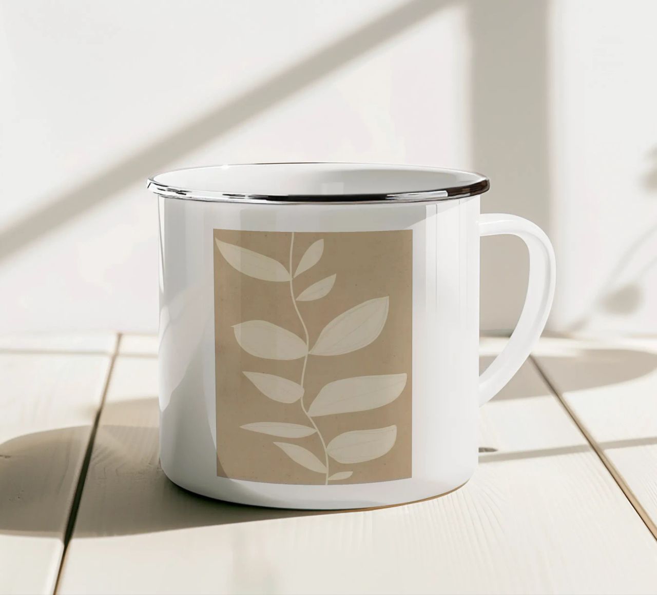 impianto minimo 2a tazza in smalto da ThingDesign