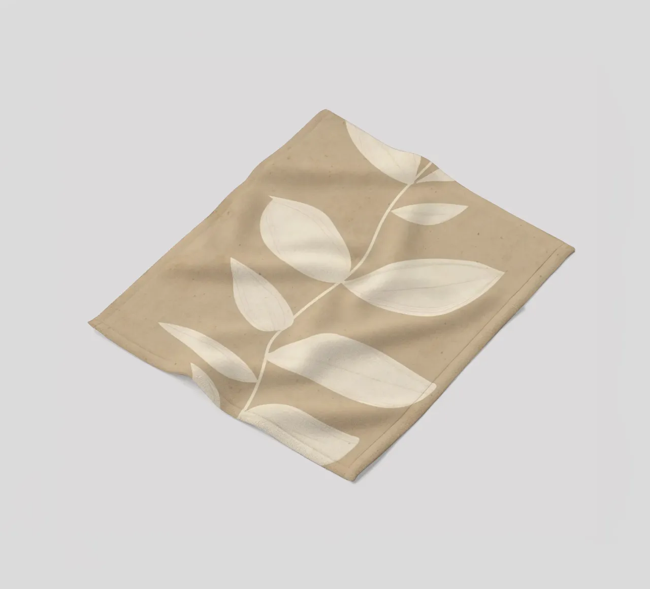 minimal plant 2a fleece blanket by ThingDesign