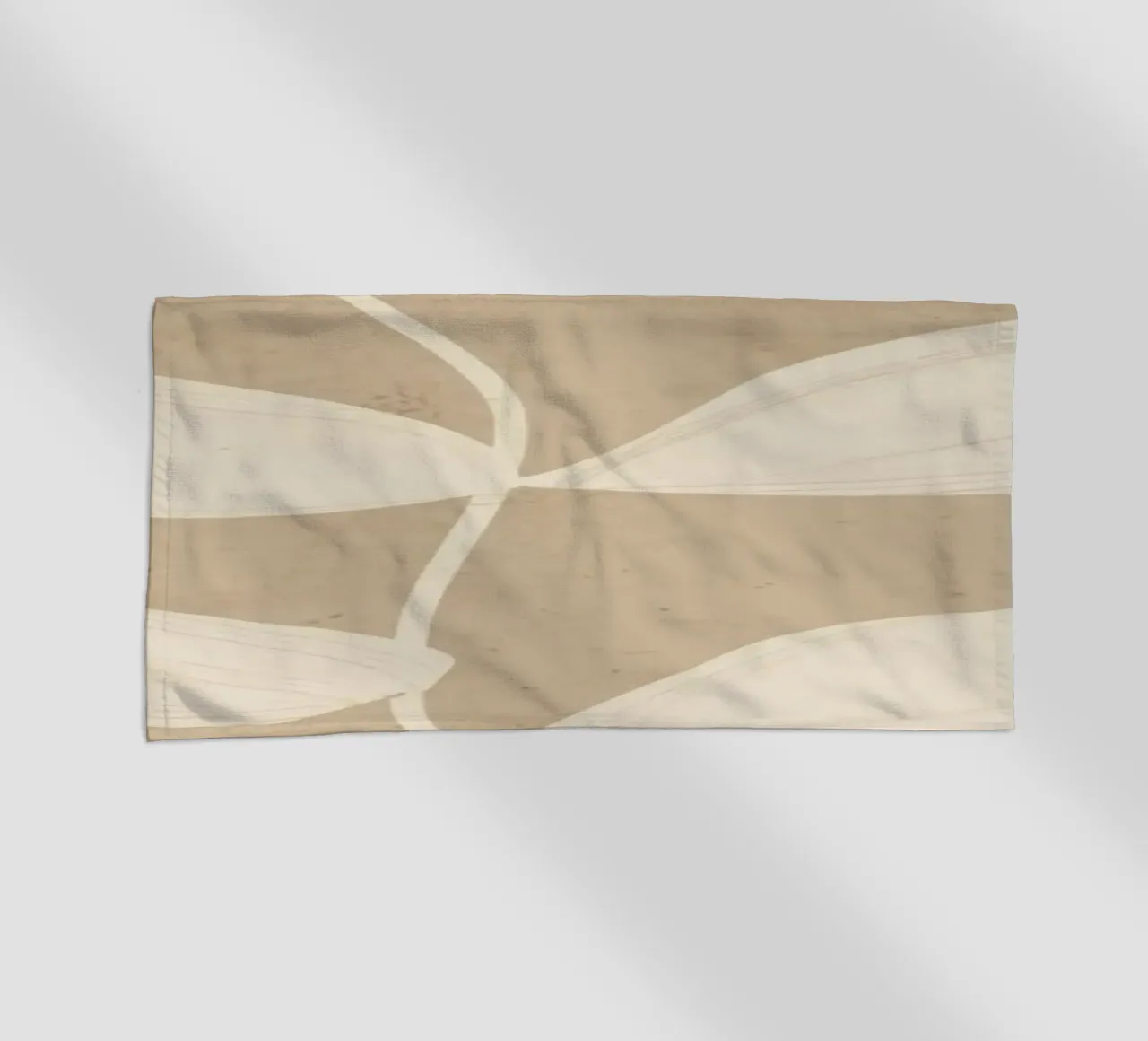 minimale installatie 2a strandhanddoek van ThingDesign