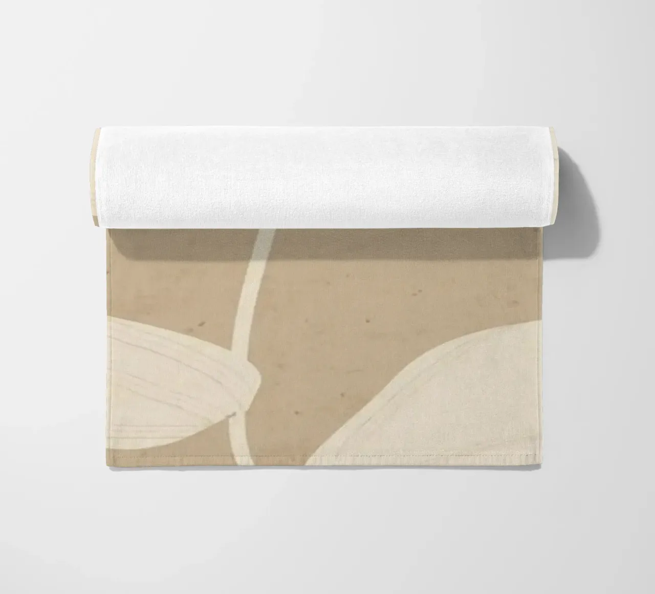 minimale installatie 2a strandhanddoek van ThingDesign