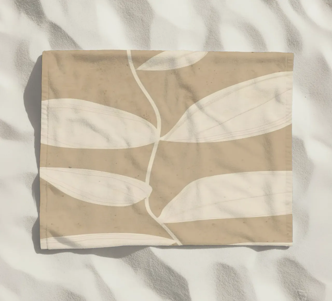 minimale installatie 2a strandhanddoek van ThingDesign