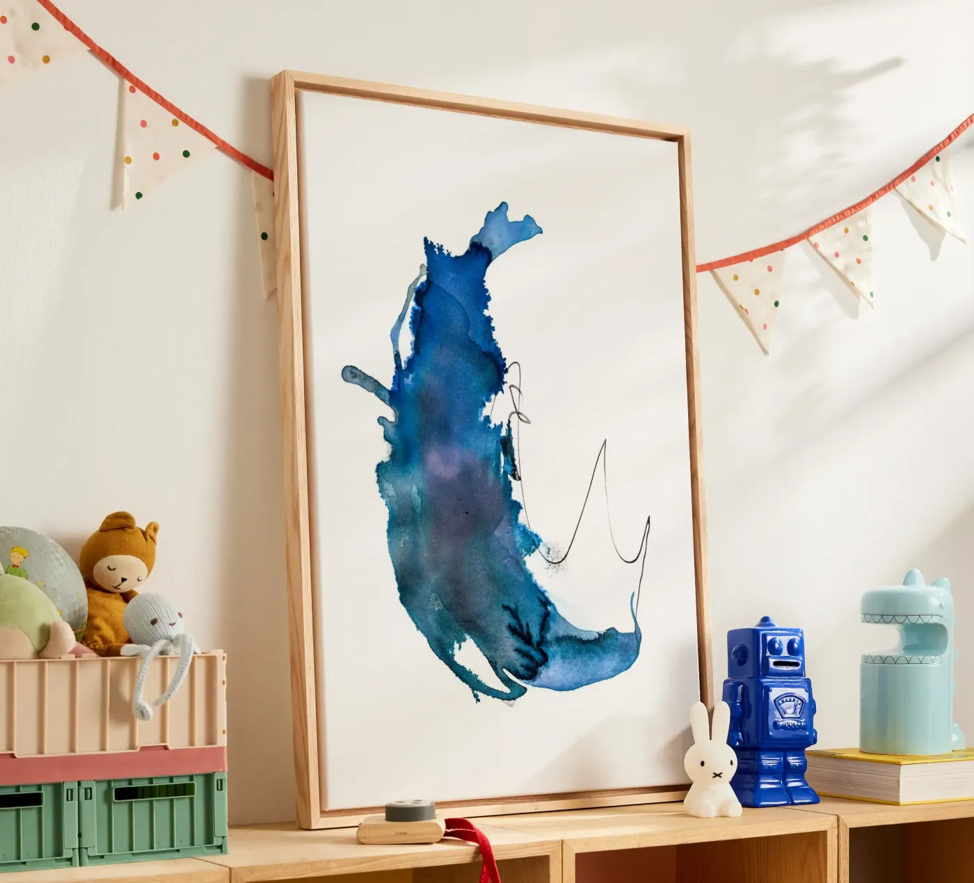 Wave canvas by Klaus with K