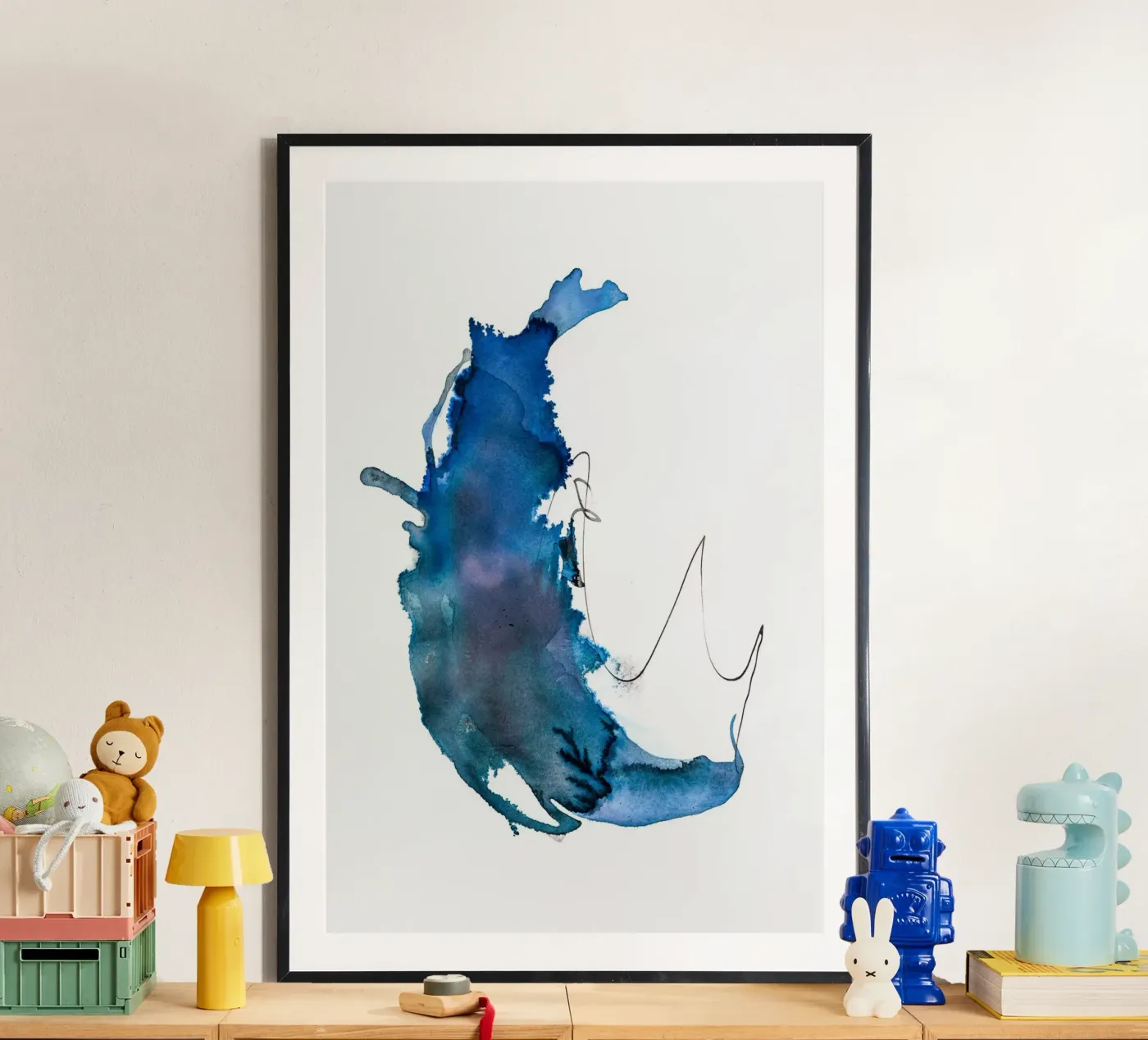 Wave Poster von Klaus with K