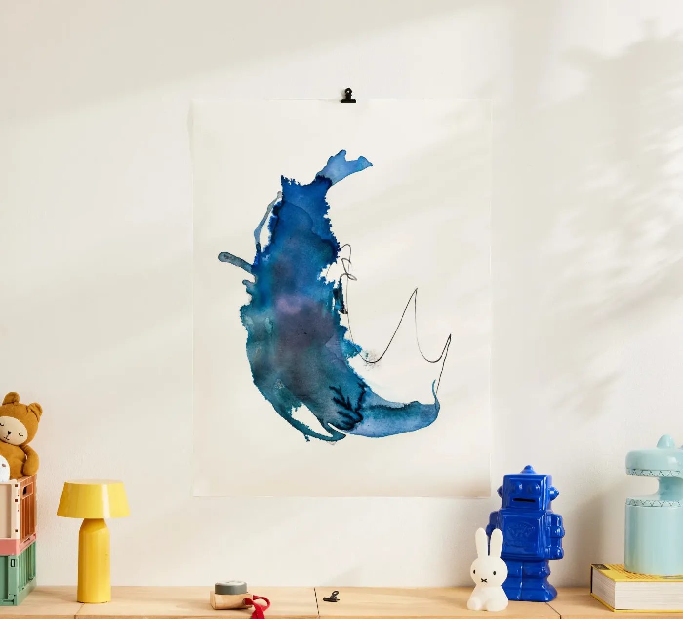 Wave Poster von Klaus with K