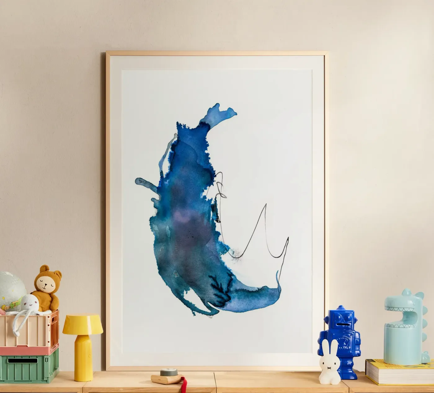 Wave Poster von Klaus with K