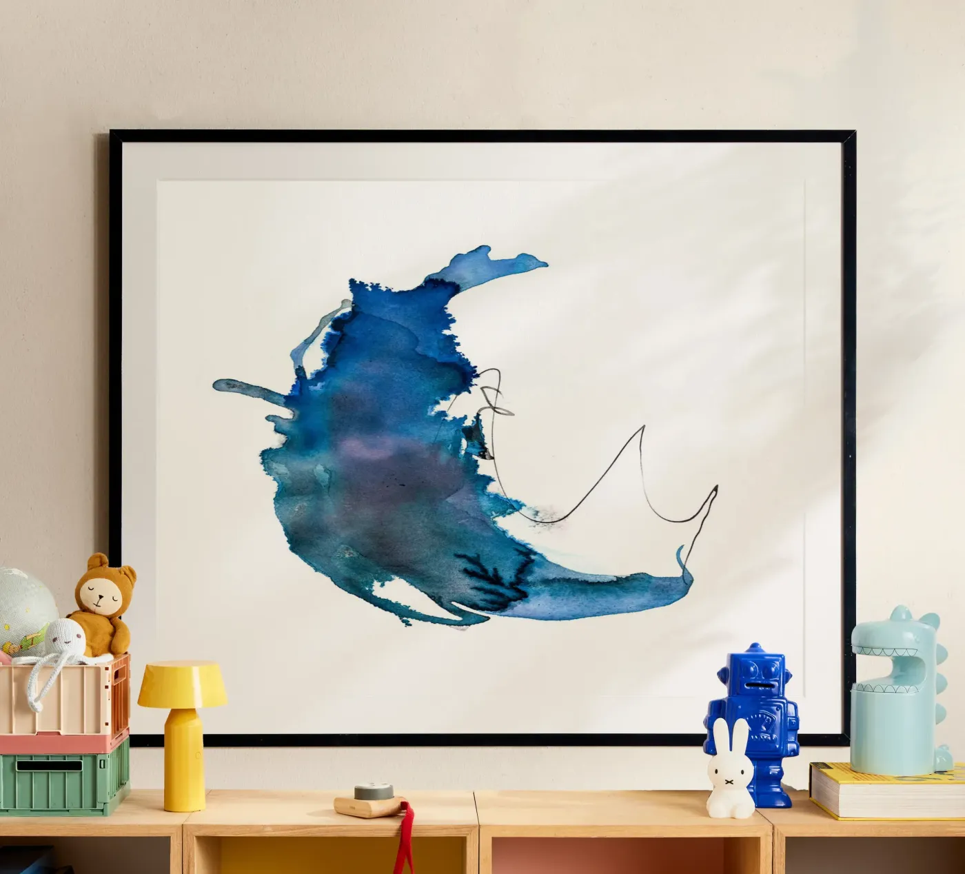 Wave Poster von Klaus with K