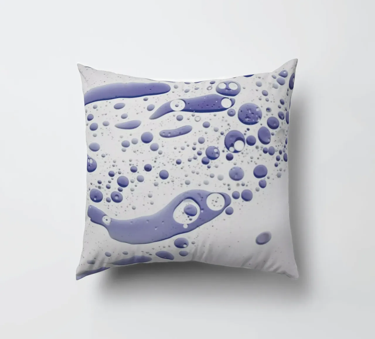 Abstract Color Confetti - Inky Blue cuscino da Studio Nahili