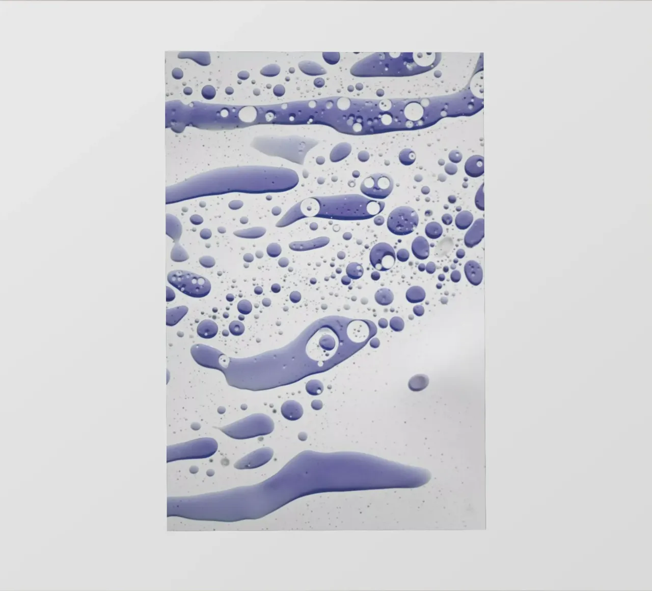 Abstract Color Confetti - Inky Blue pellicola backlit da Studio Nahili