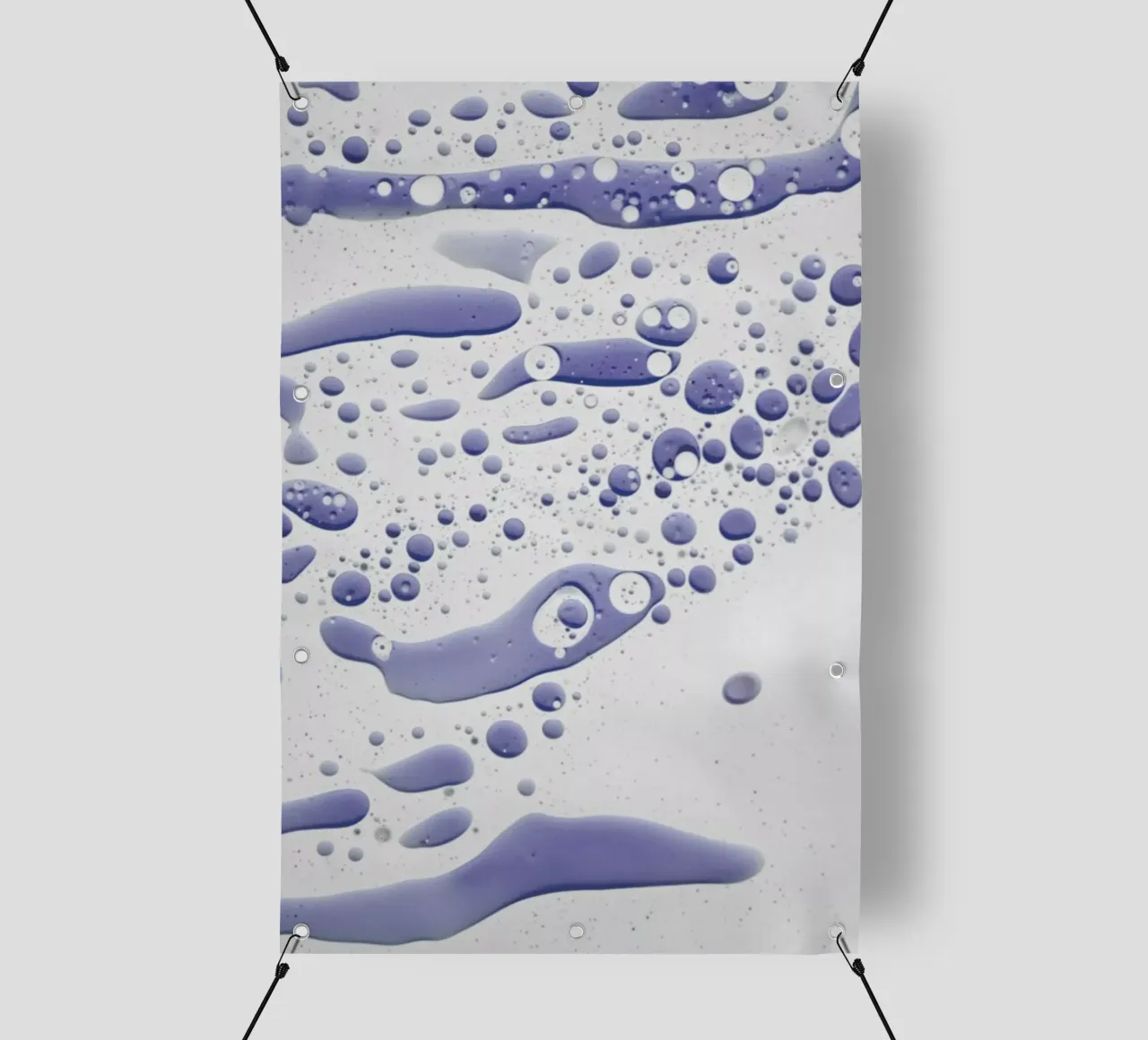 Abstract Color Confetti - Inky Blue telo in pvc da Studio Nahili