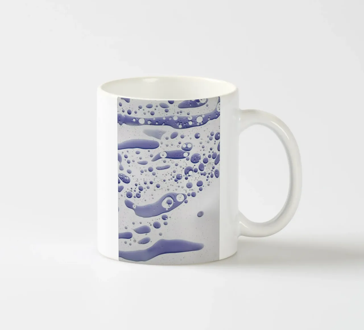 Abstract Color Confetti - Inky Blue tazza in ceramica da Studio Nahili