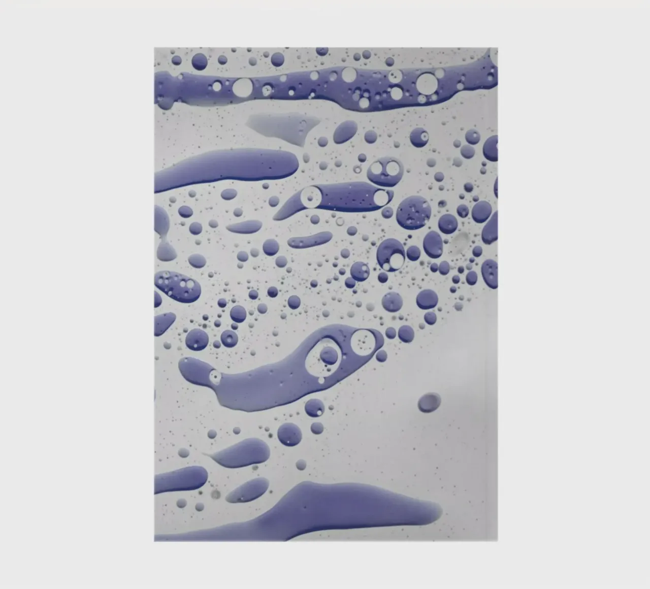 Abstract Color Confetti - Inky Blue notebook by Studio Nahili