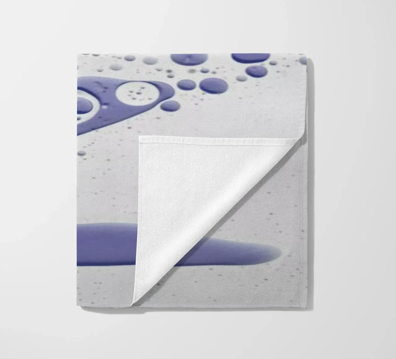Abstract Color Confetti - Inky Blue telo mare da Studio Nahili