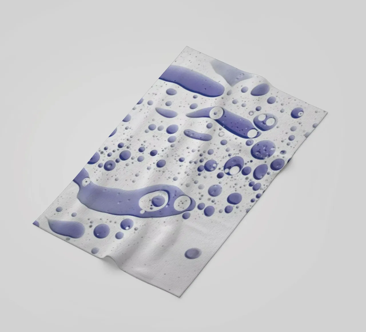 Abstract Color Confetti - Inky Blue telo mare da Studio Nahili