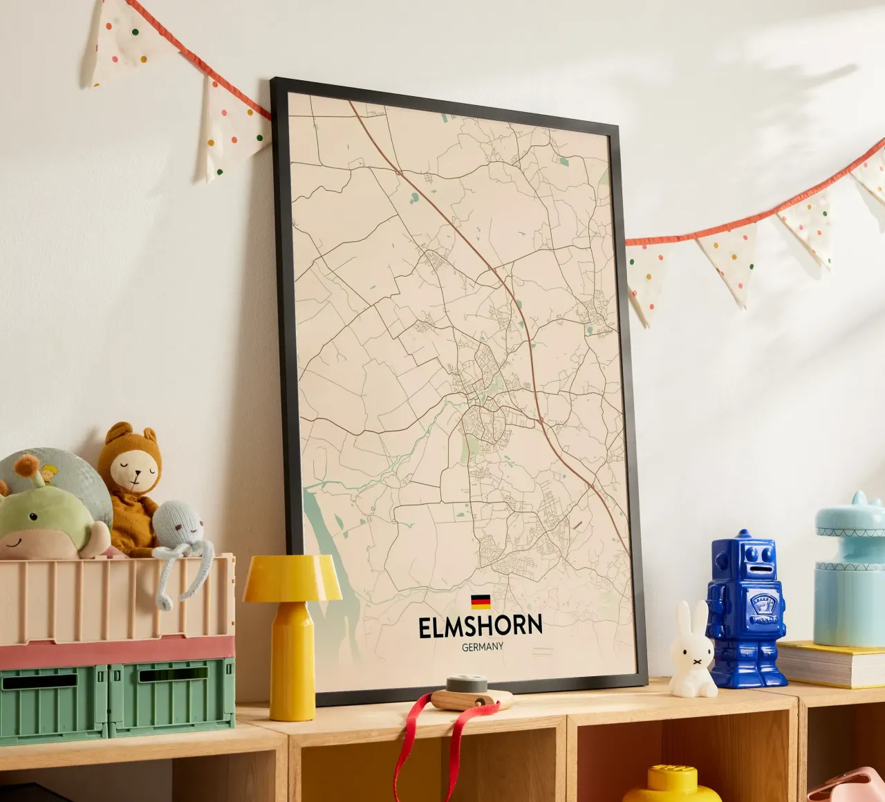 Elmshorn DE poster da Jacob W MICKELSON