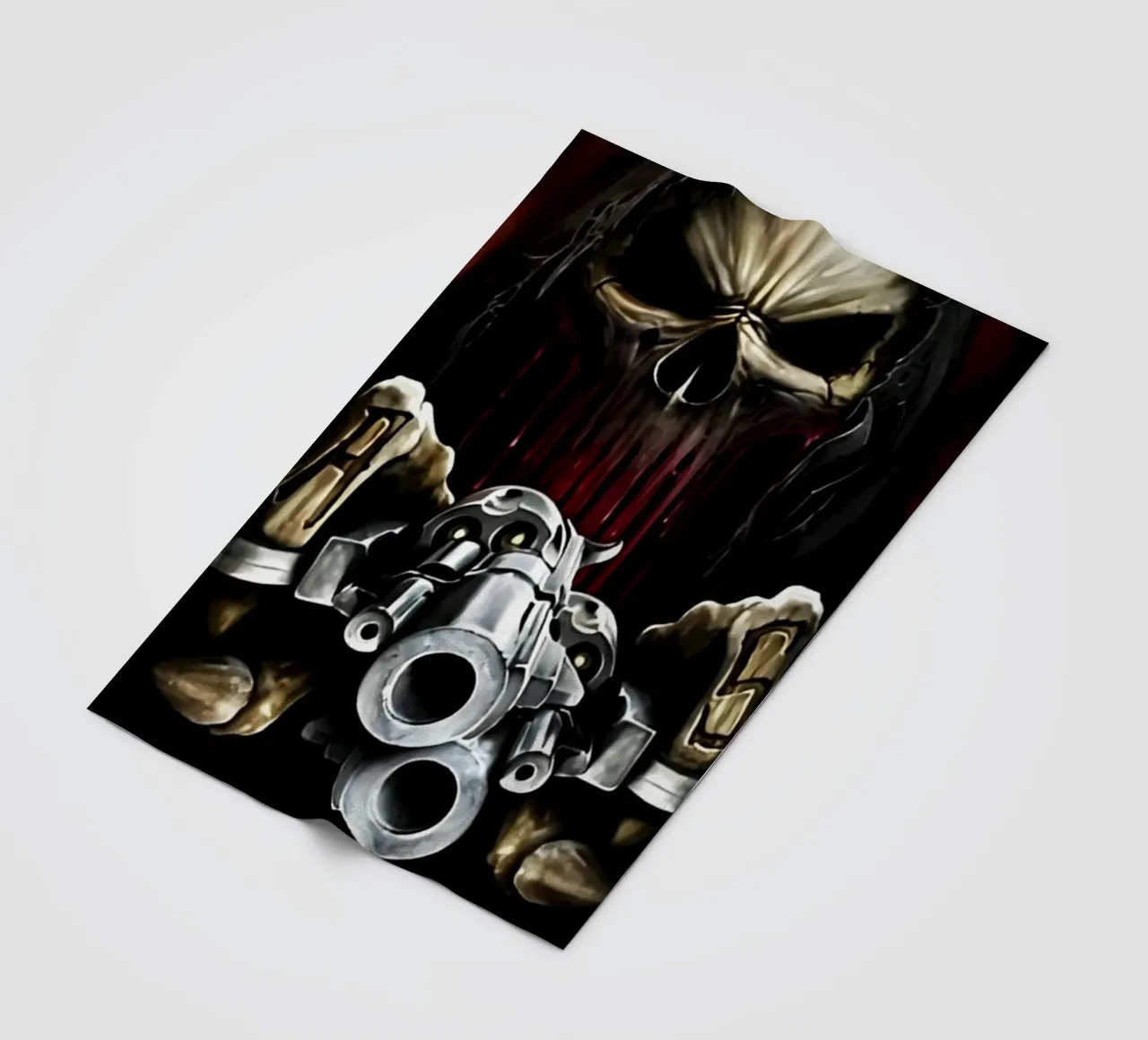 Nati per la merda costretti a pulireFunny Skeleton Art coperta in pile da samaras