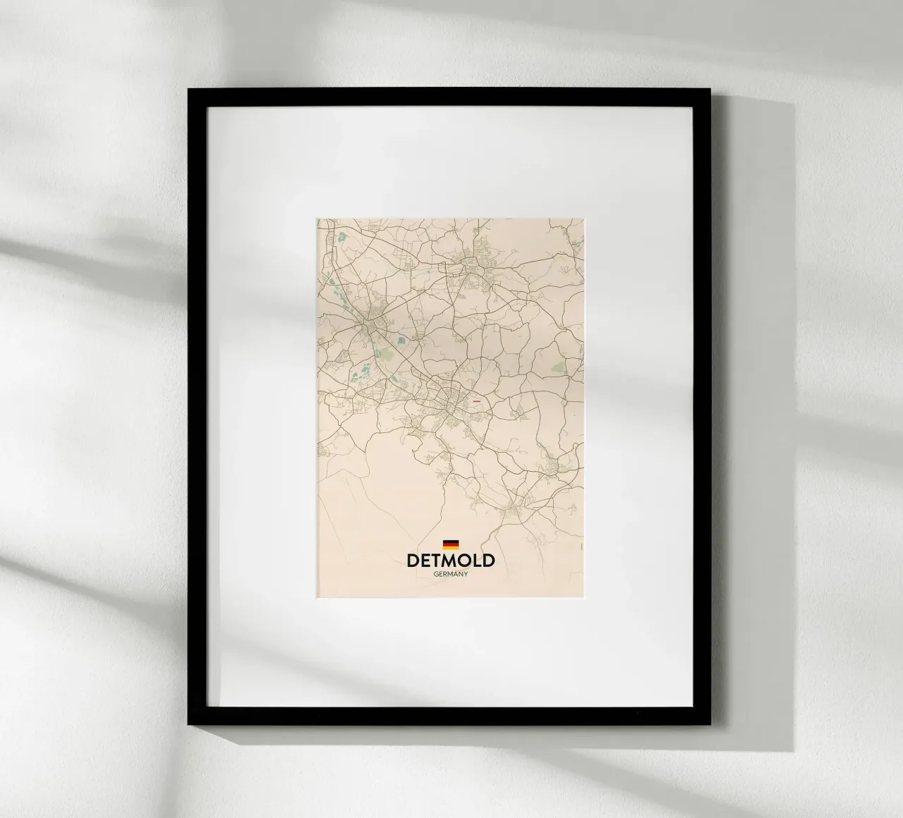 Detmold DE poster con telaio in alluminio da Jacob W MICKELSON