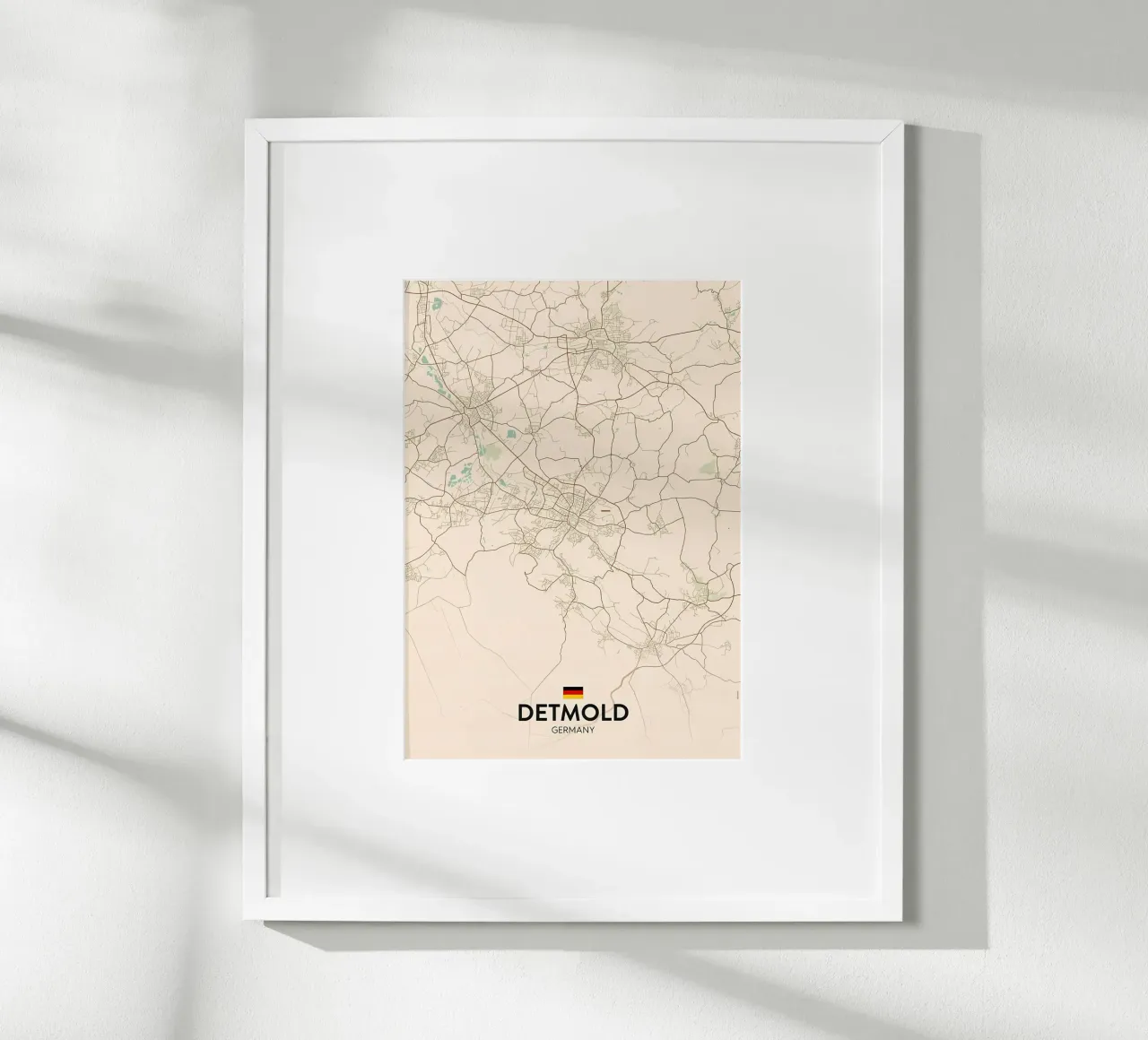 Detmold DE poster con telaio in alluminio da Jacob W MICKELSON