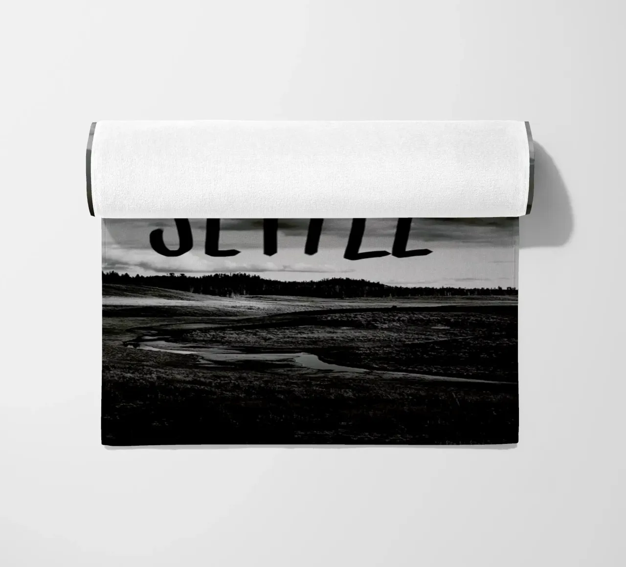 Never Settle telo mare da Leah Flores