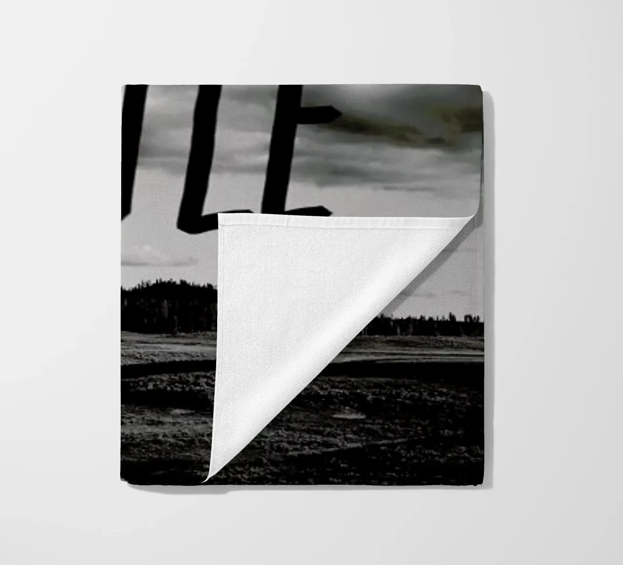 Never Settle telo mare da Leah Flores