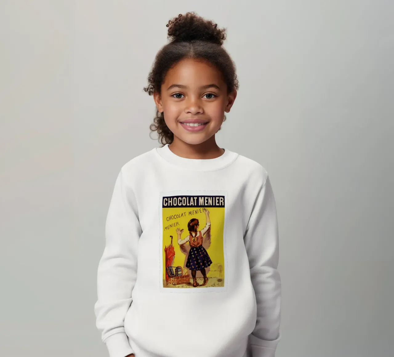 Poster for Chocolat Menier, Firmin Bouisset felpa bambino da Artokoloro Quint Lox Ltd