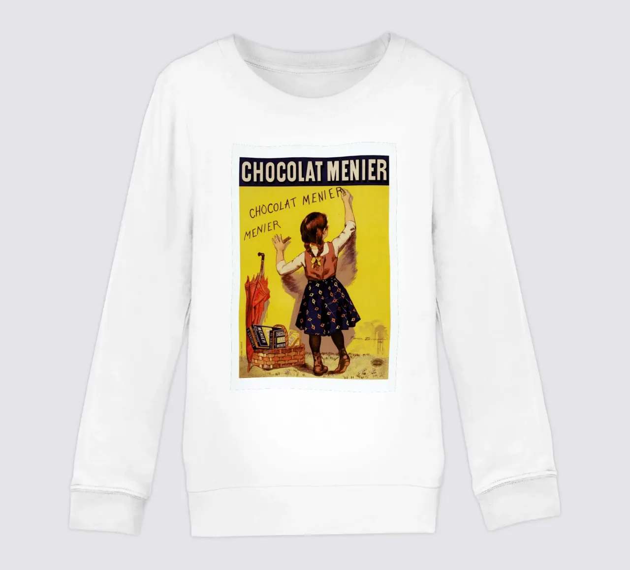 Poster for Chocolat Menier, Firmin Bouisset felpa bambino da Artokoloro Quint Lox Ltd