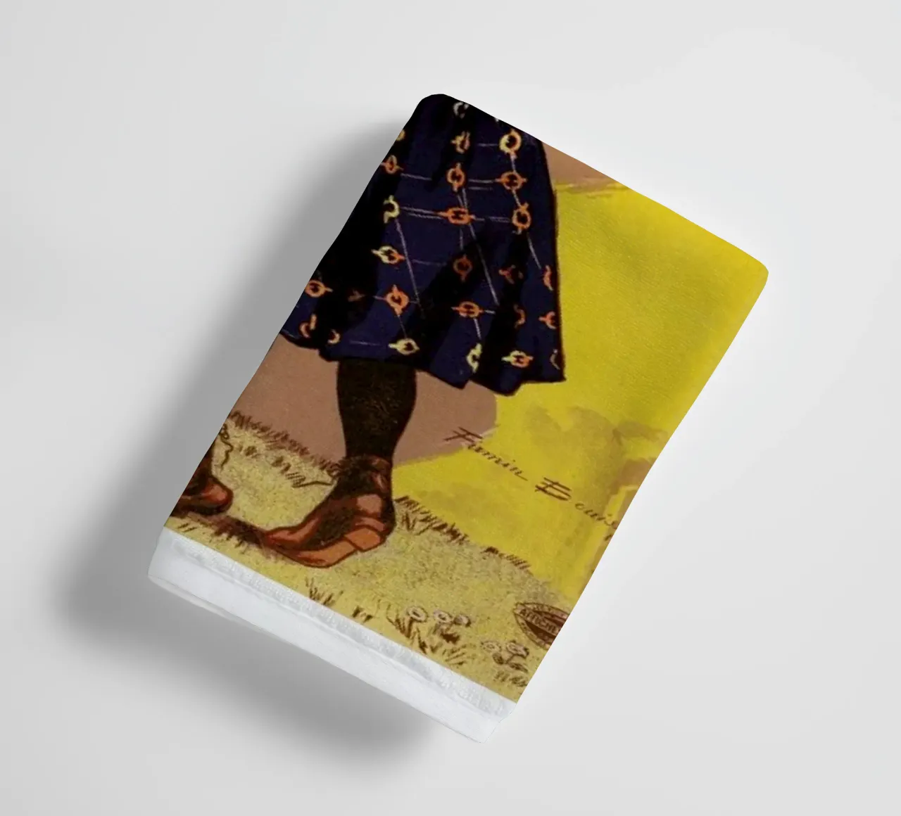 Poster for Chocolat Menier, Firmin Bouisset asciugamano da bagno da Artokoloro Quint Lox Ltd