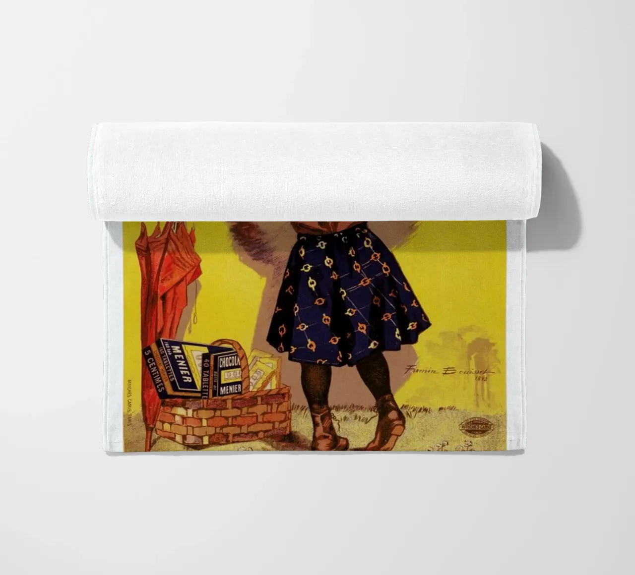 Poster for Chocolat Menier, Firmin Bouisset telo mare da Artokoloro Quint Lox Ltd