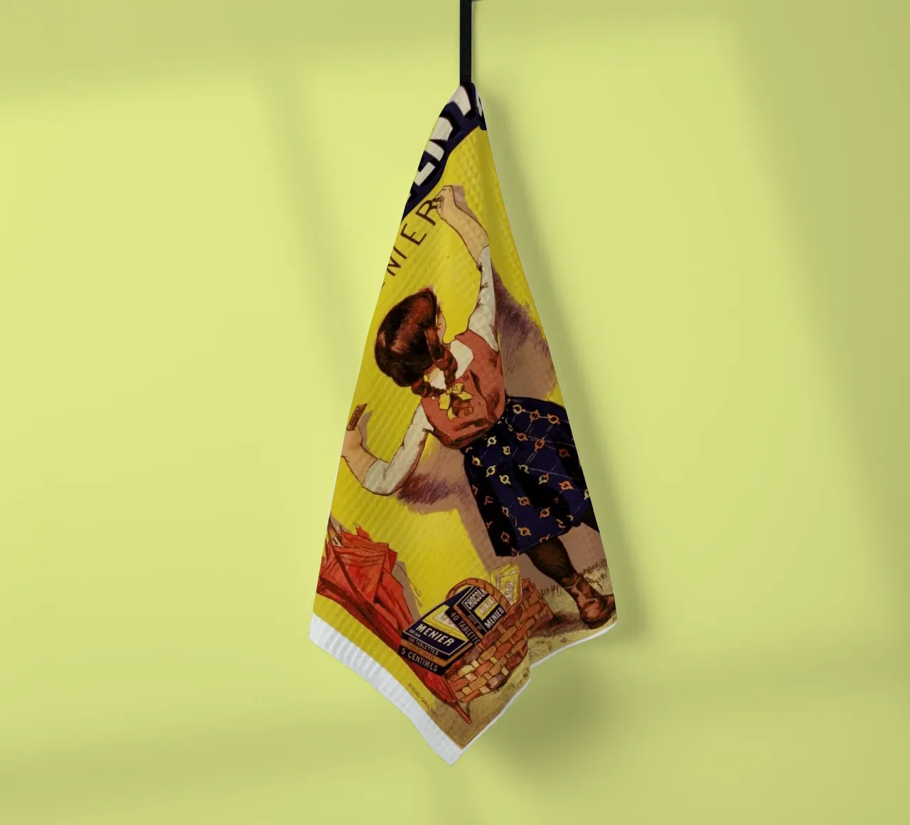 Poster for Chocolat Menier, Firmin Bouisset canovaccio da cucina da Artokoloro Quint Lox Ltd