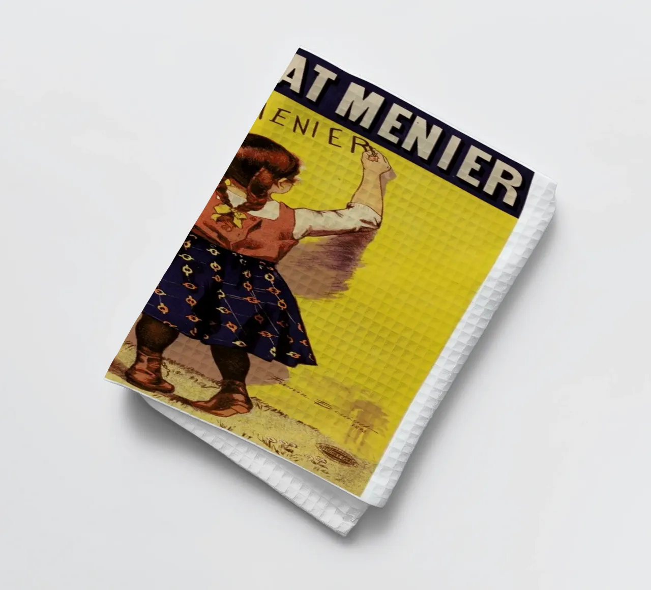 Poster for Chocolat Menier, Firmin Bouisset canovaccio da cucina da Artokoloro Quint Lox Ltd