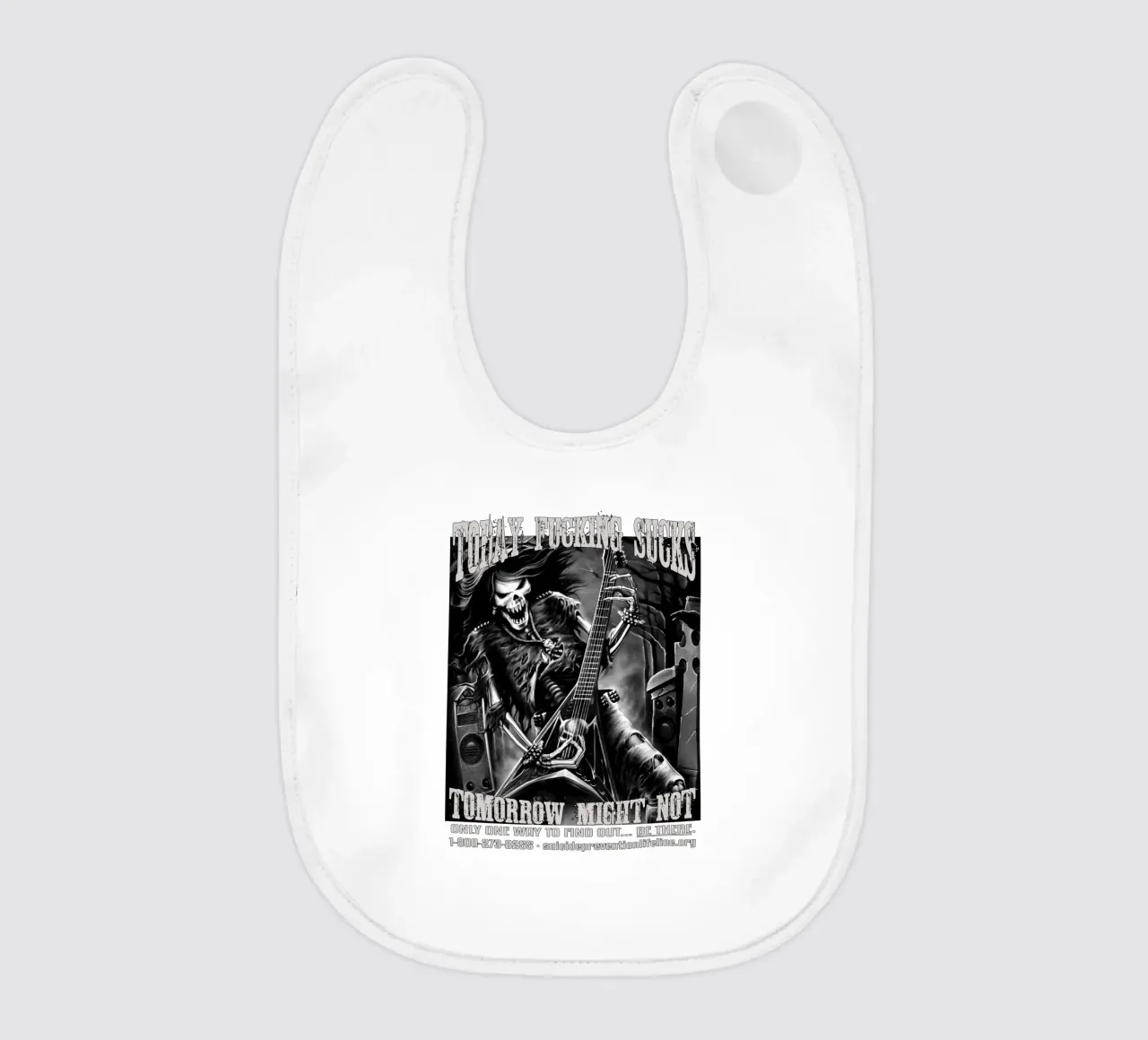 Hard Skeleton Funny Meme Art bavoir de samaras