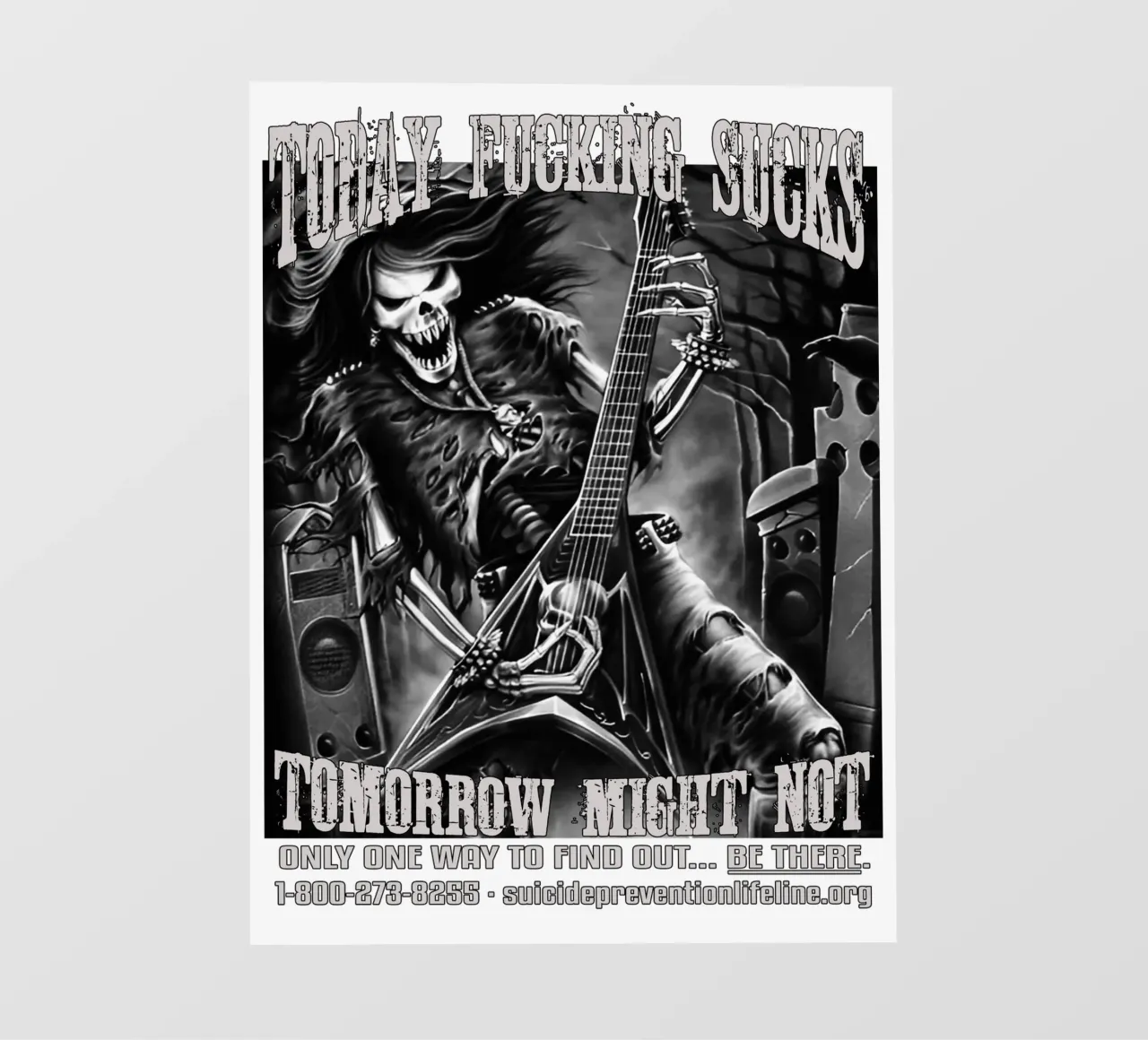 Hard Skeleton Funny Meme Art Fototapete von samaras