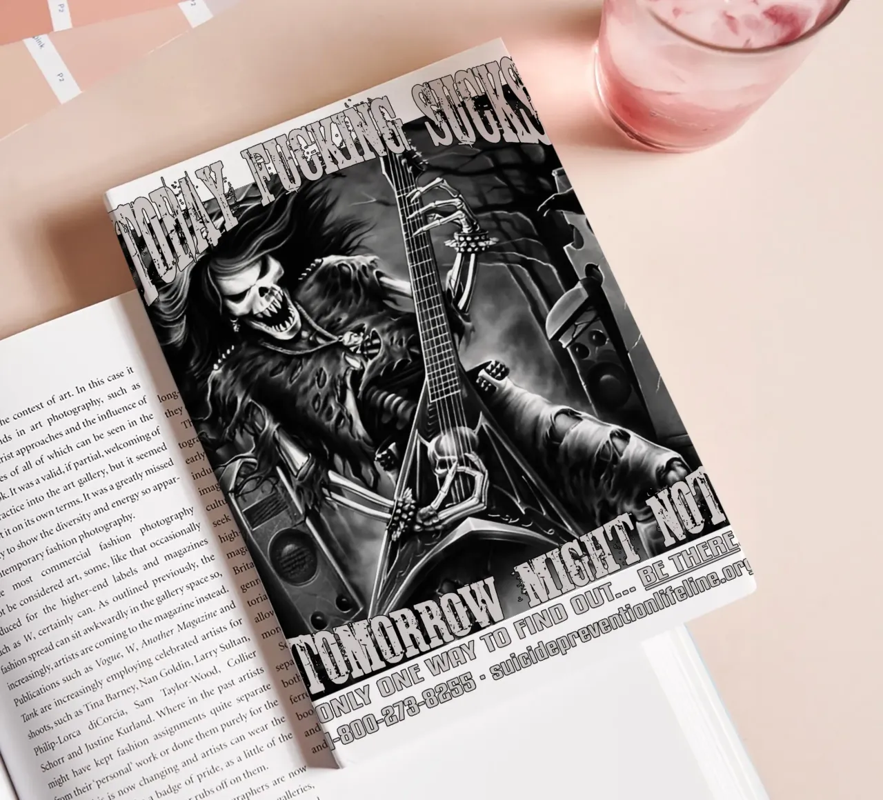 Hard Skeleton Funny Meme Art notebook by samaras