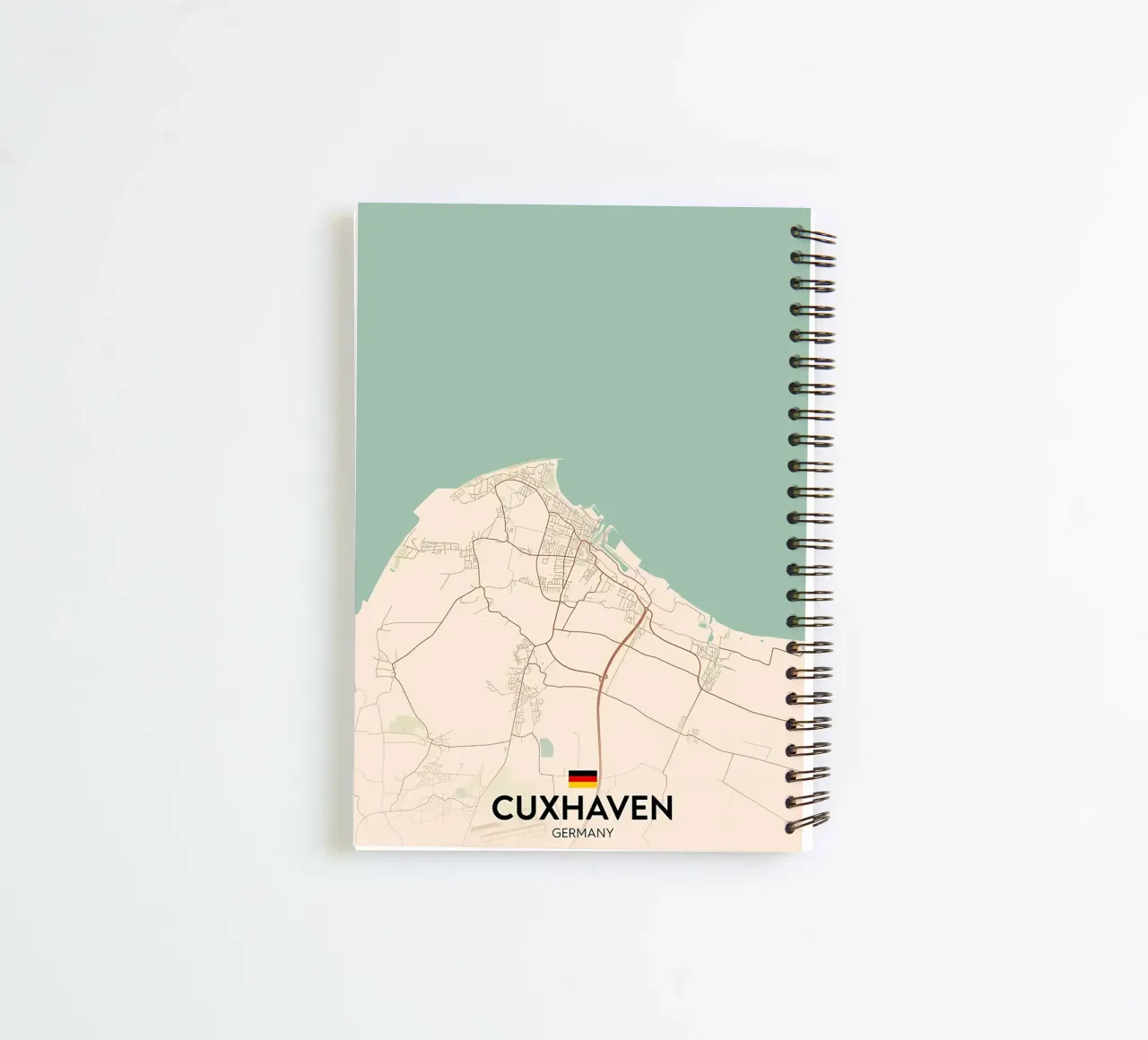 Cuxhaven DE spiral notebook by Jacob W MICKELSON
