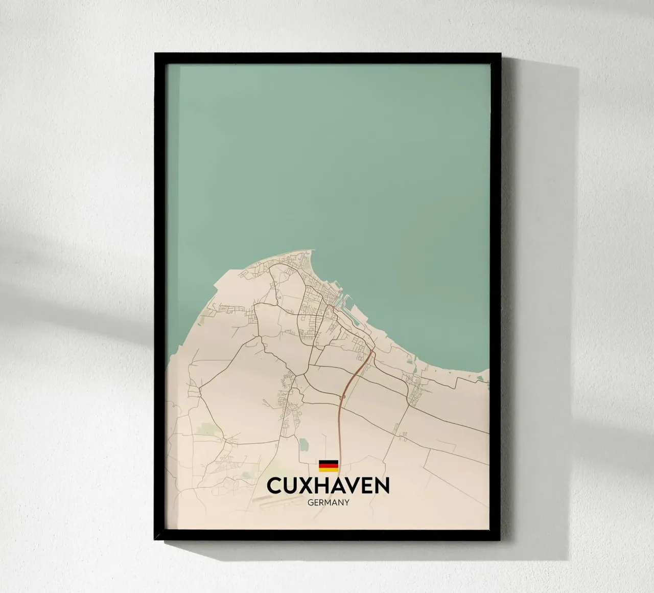 Cuxhaven DE carta hahnemühle da Jacob W MICKELSON