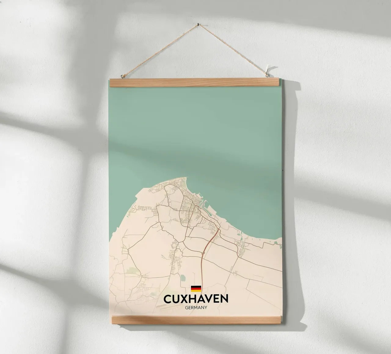 Cuxhaven DE carta hahnemühle da Jacob W MICKELSON