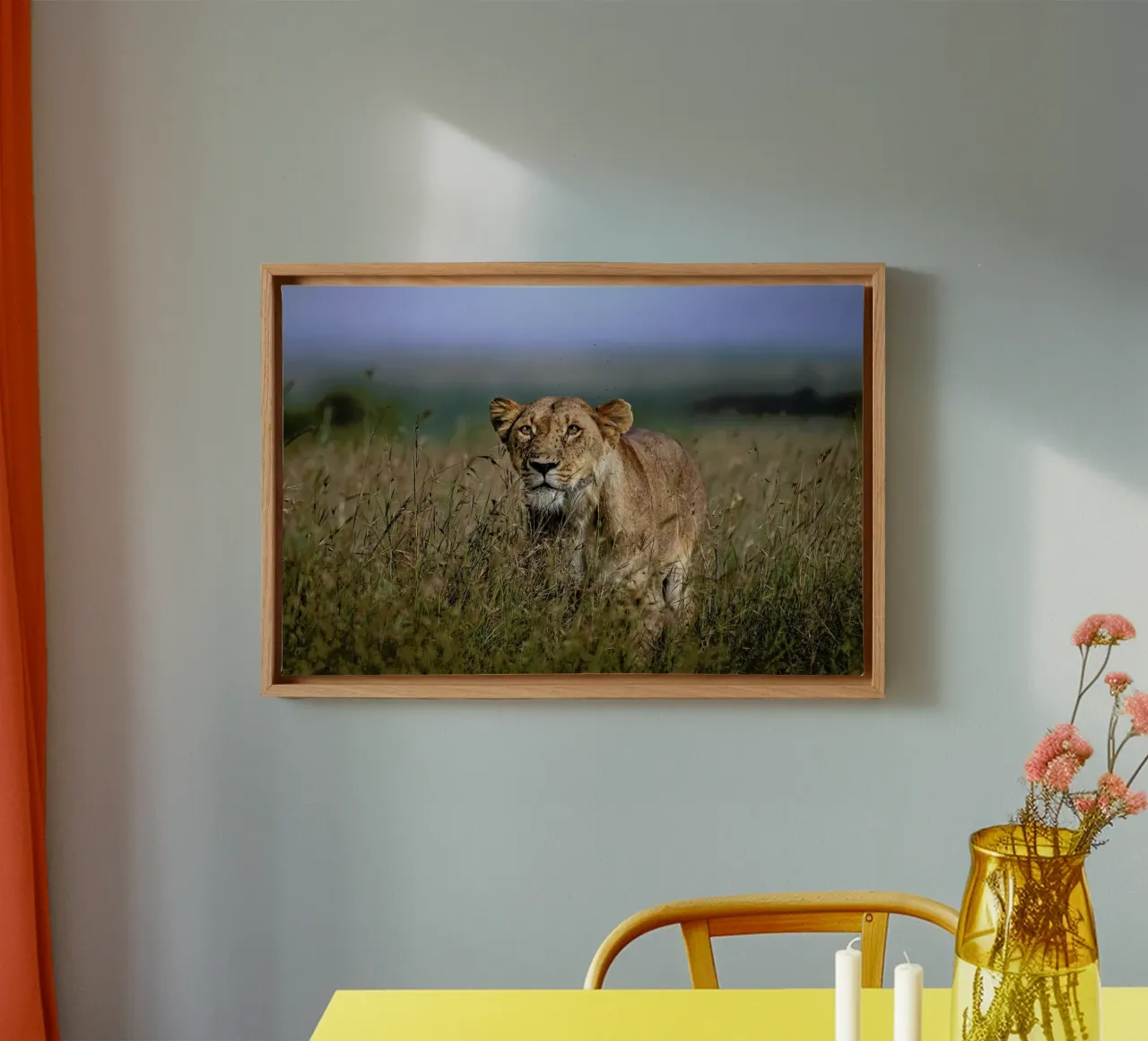 On the Prowl - Xavier Ortega tela con Cornice a cassetta da Pictufy