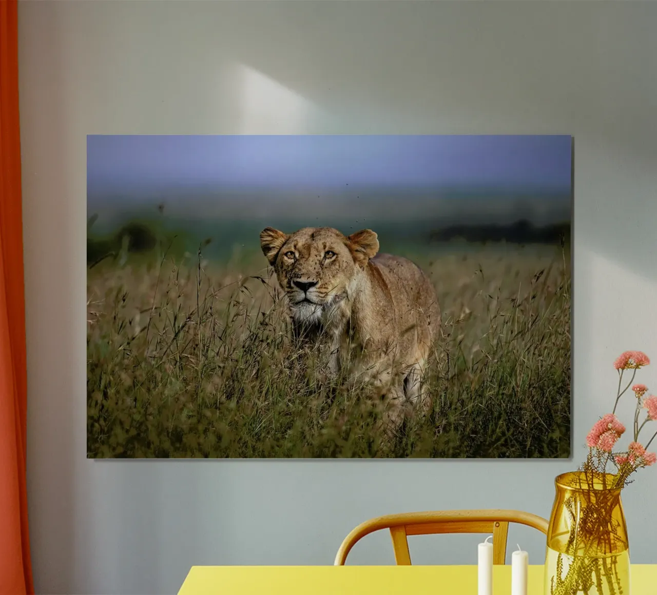 On the Prowl - Xavier Ortega poster con telaio in plastica da Pictufy