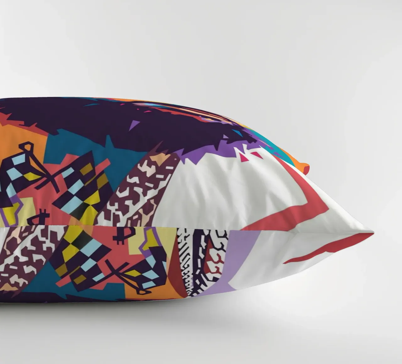 Ritratto pop art di Nipsey Hussle cuscino da Hantamrata