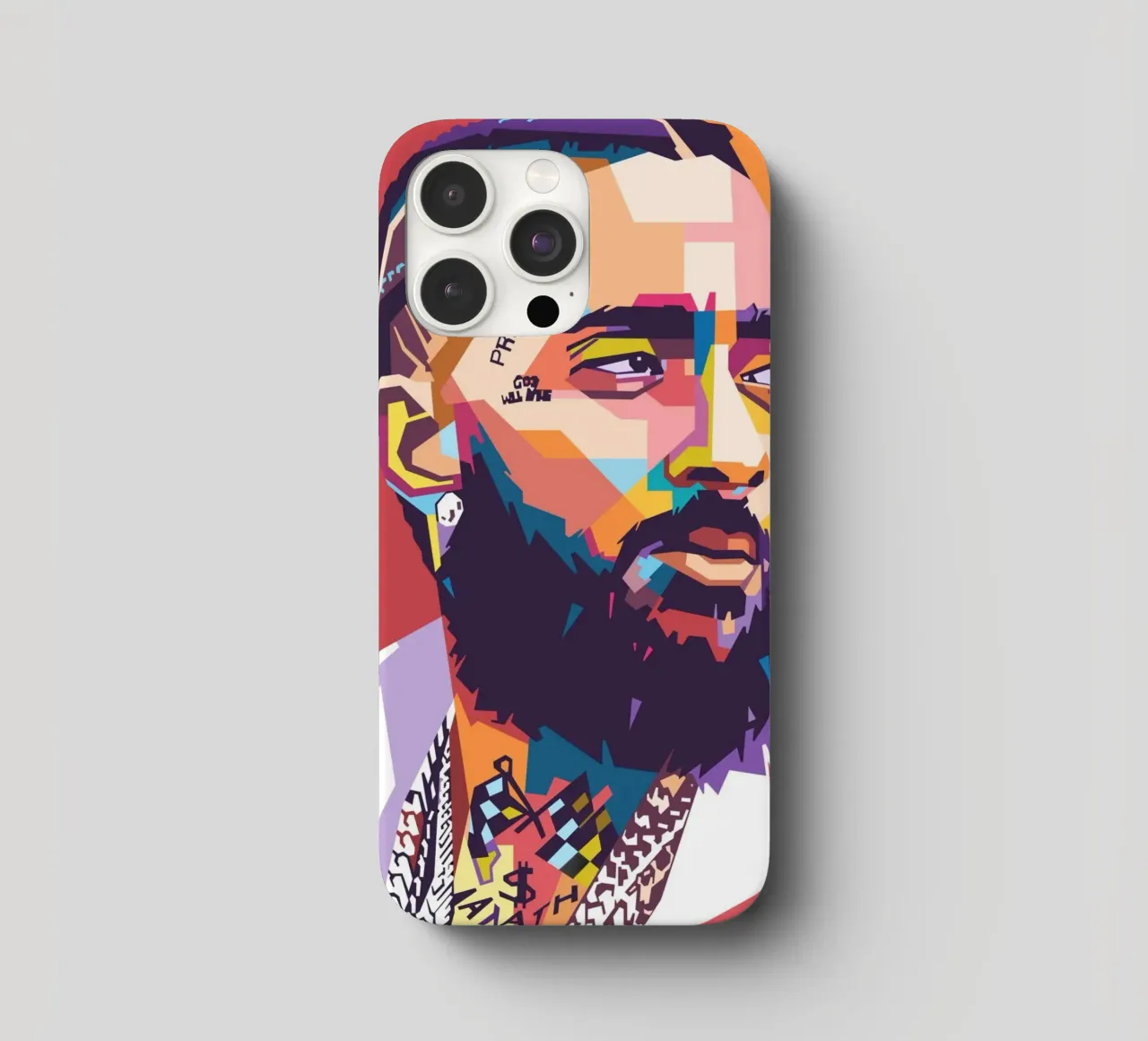 Nipsey Hussle Pop-Art-Porträt iPhone Hülle von Hantamrata