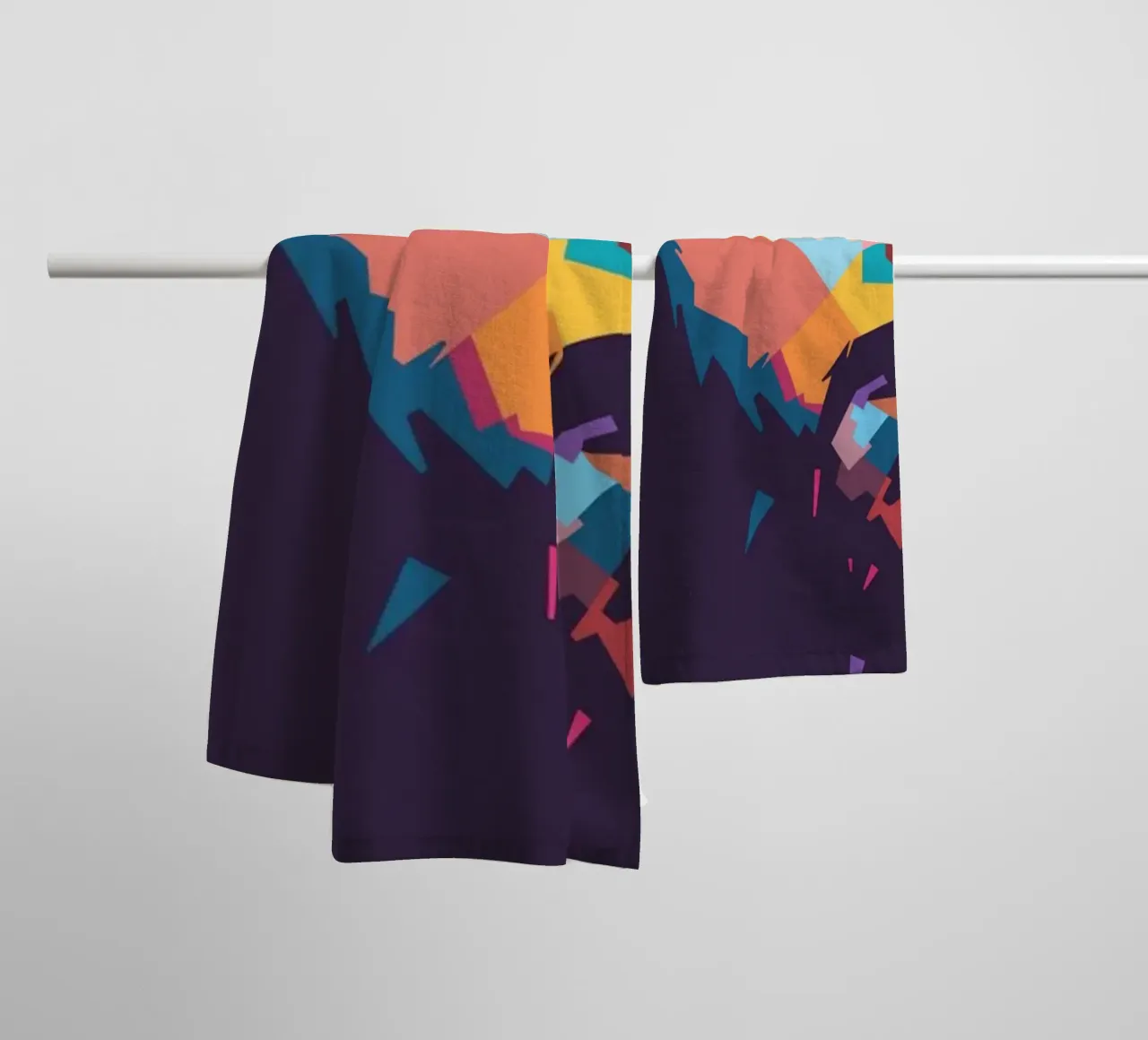 Ritratto pop art di Nipsey Hussle asciugamano da bagno da Hantamrata